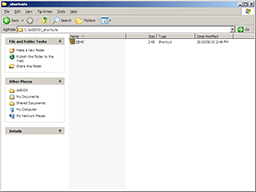 Using Shortcut - Fig. 8.3 Using Shortcut - Fig. 8.3