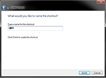Shortcut Wizard - Fig. 8.2 Shortcut Wizard - Fig. 8.2